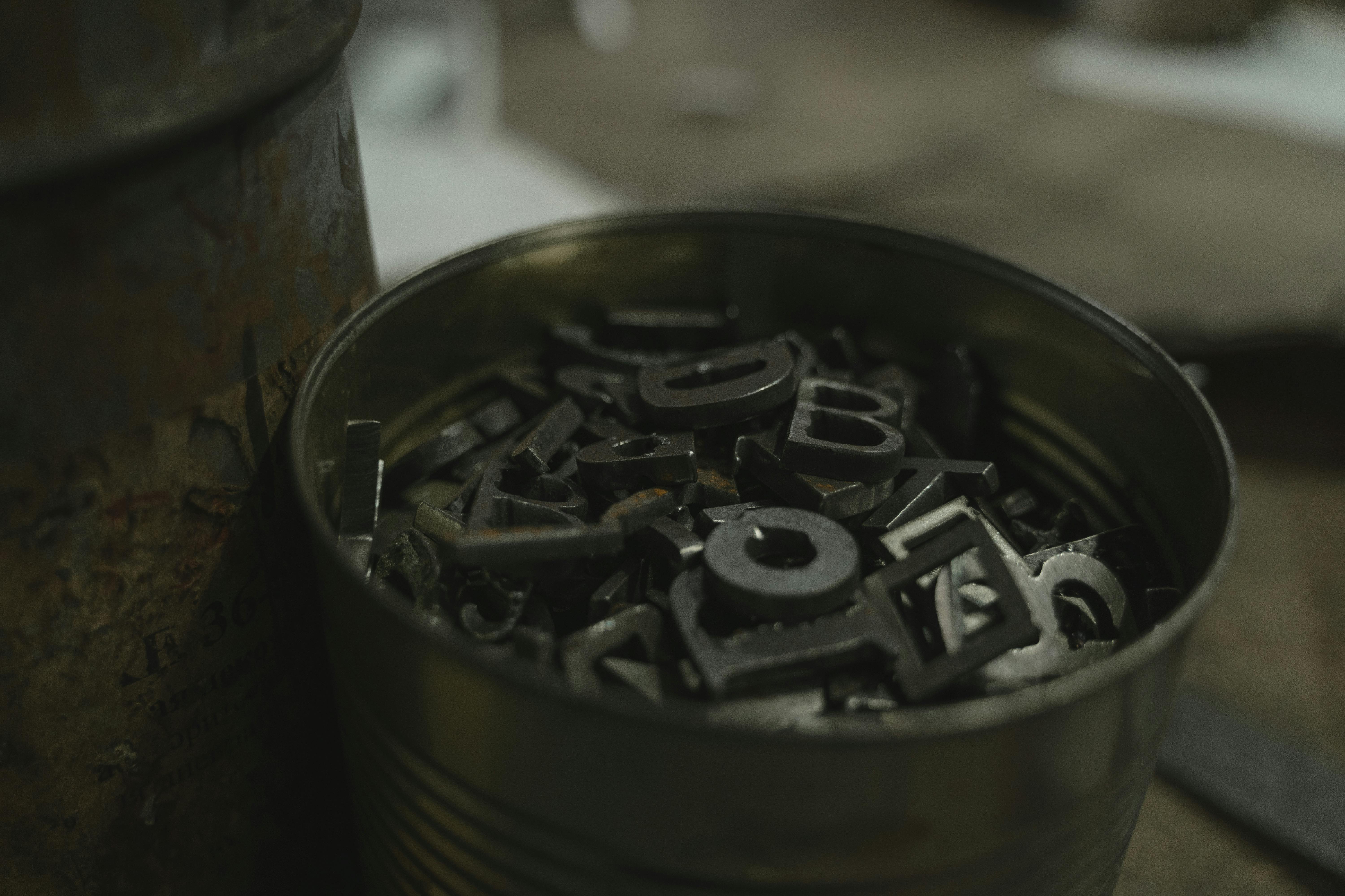 Letras de alumnio